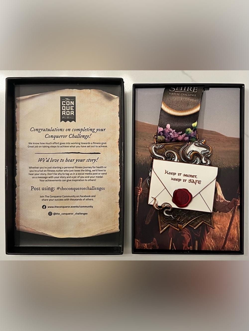 The Conqueror Challenge Medal - Lord of the Rings The Shire